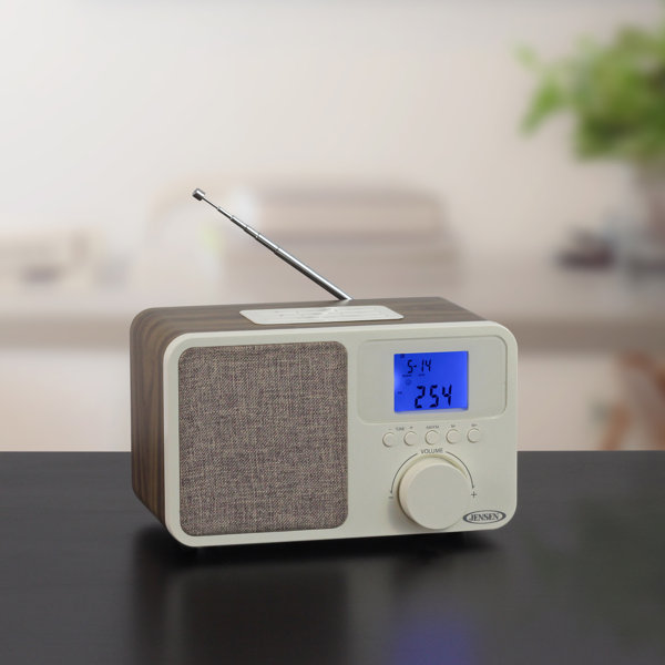 Jensen Digital AM/FM Dual Alarm Clock & Reviews Wayfair